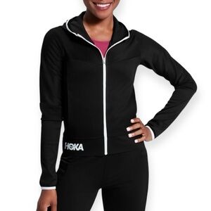 Hoka One One Rincon Zip Up Hoodie Performance Jacket